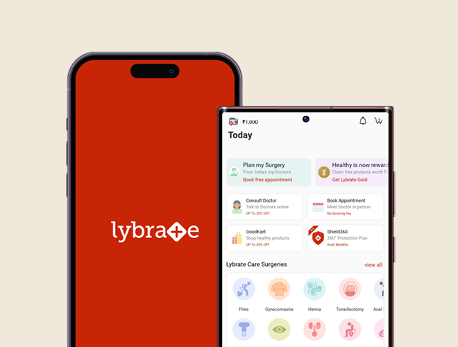 Lybrate patient app screens